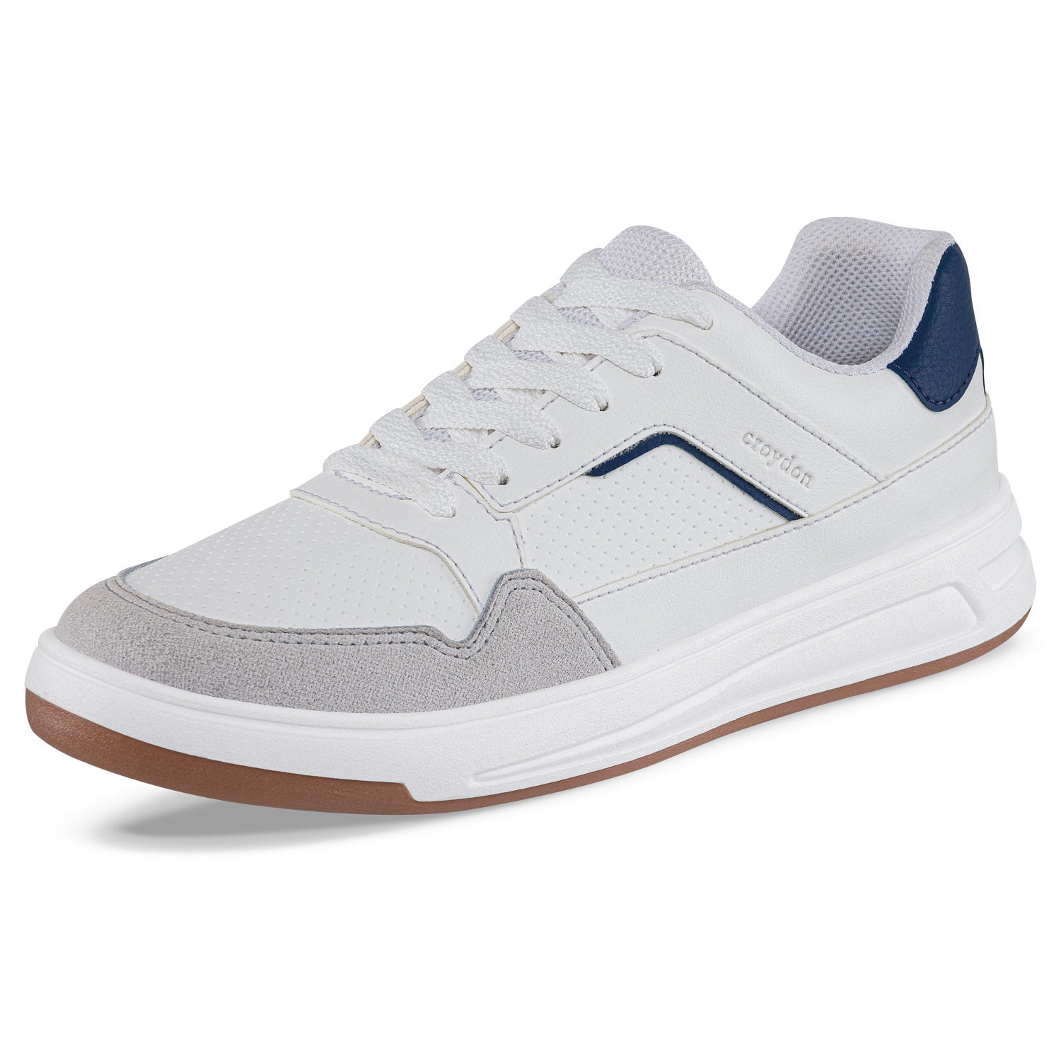 Tenis Urbanos Tabio Blanco-Azul Croydon para Hombre