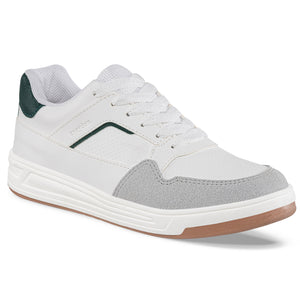 Tenis Urbanos Tabio Blanco-Verde Croydon para Hombre