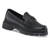 Mocasines Vilma Negro Croydon para Mujer