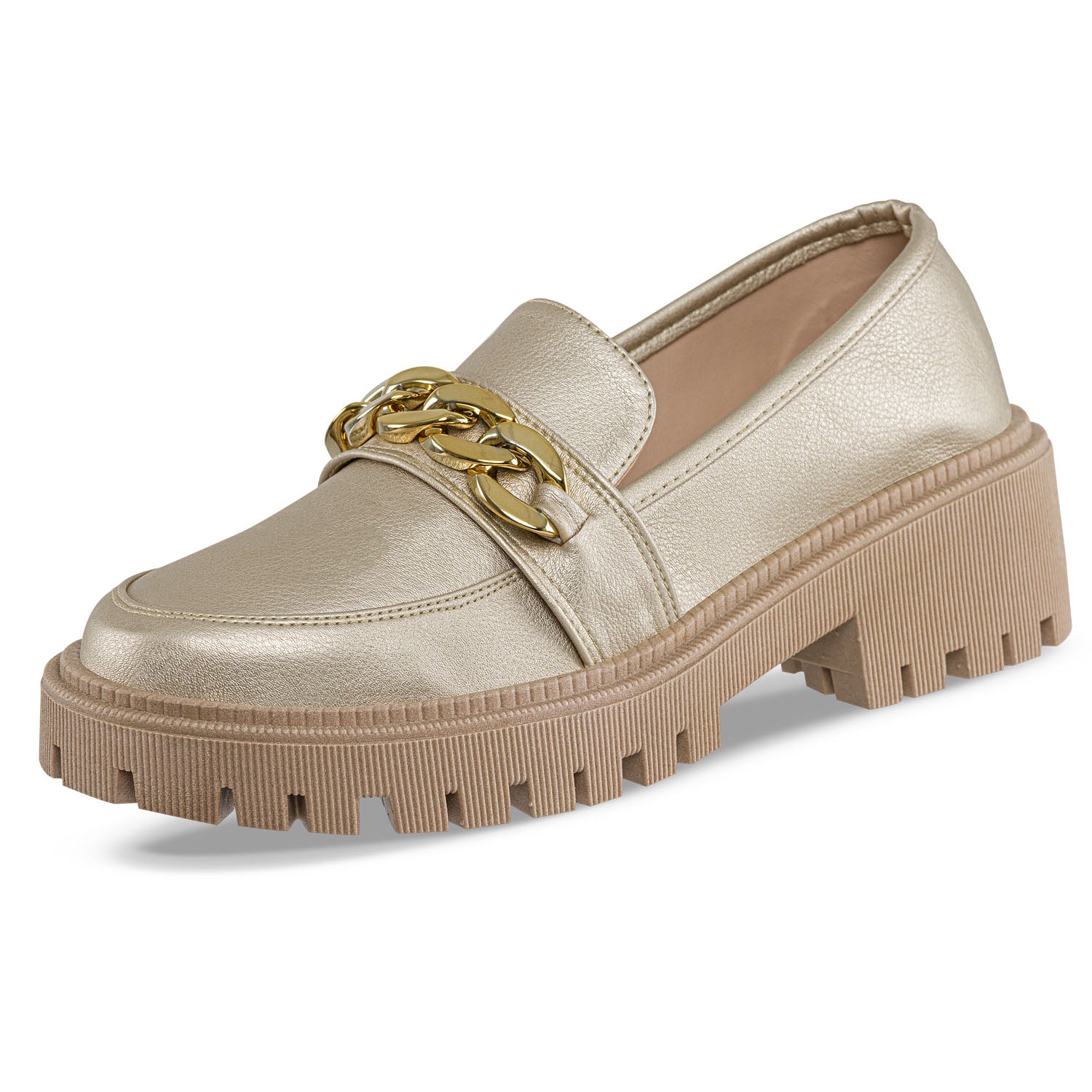 Mocasines Priscila Oro Croydon para Mujer