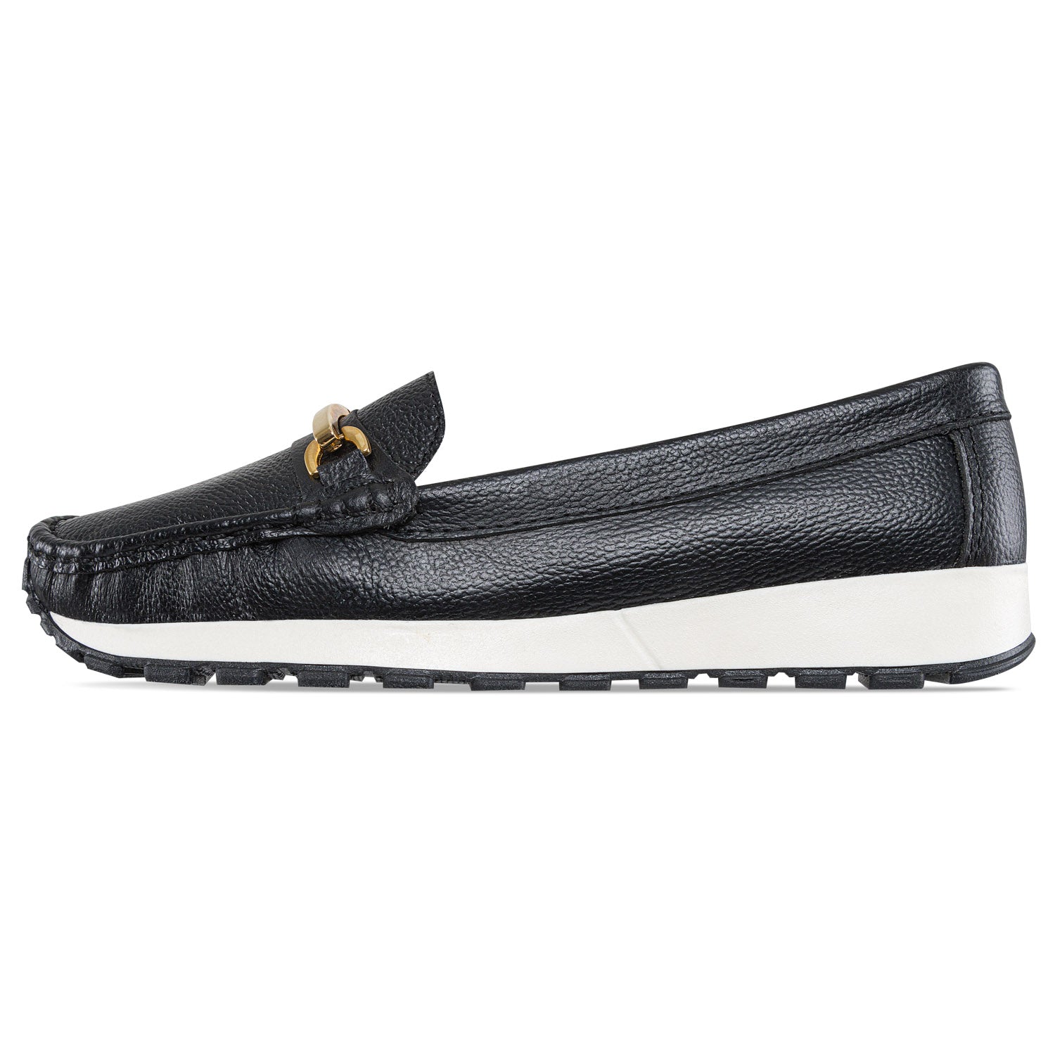 Mocasines Senaida Negro Croydon para Mujer