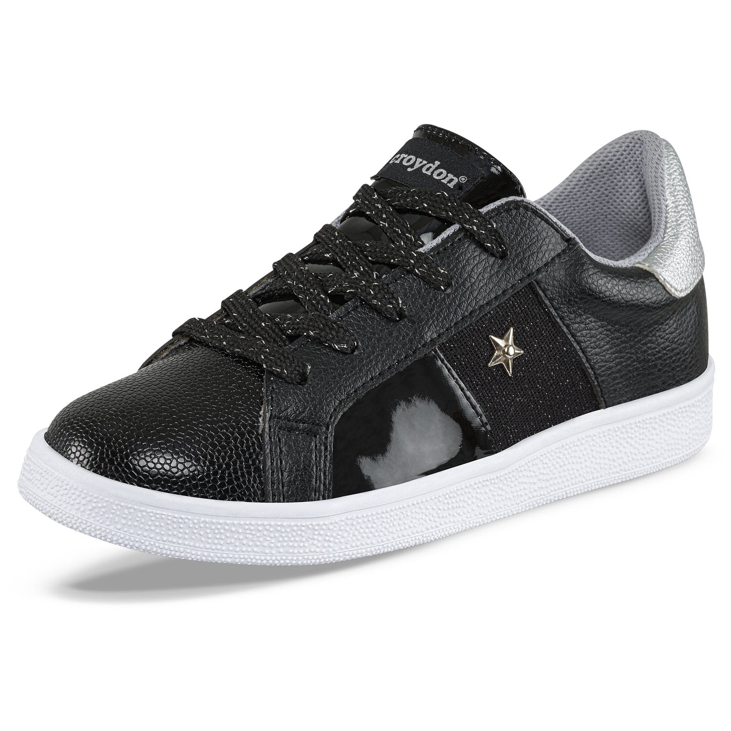 Tenis Casuales Rhonda Negro Croydon para Niña