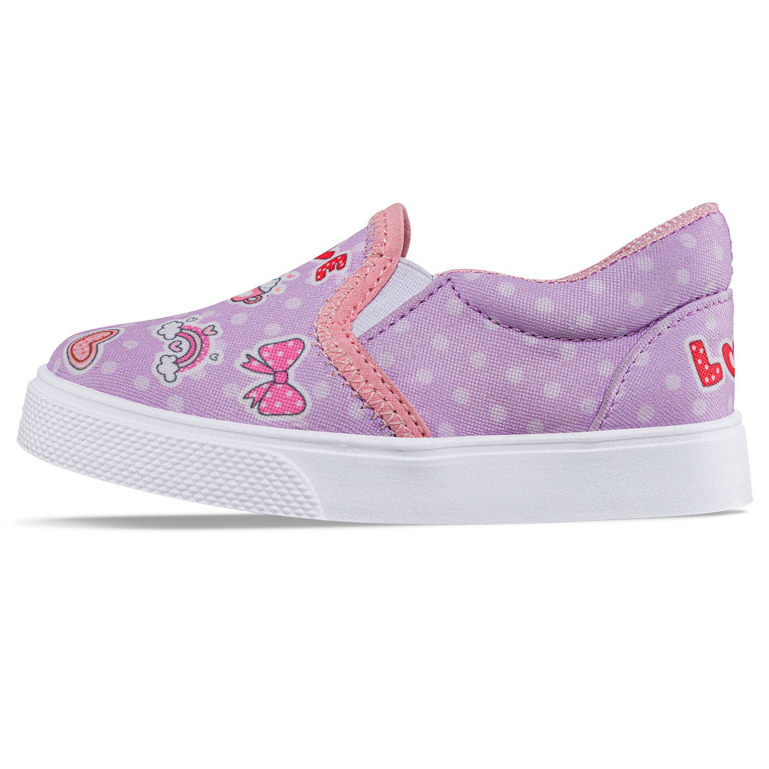 Tenis Casuales Mossy Lila Los Gomosos para Niña