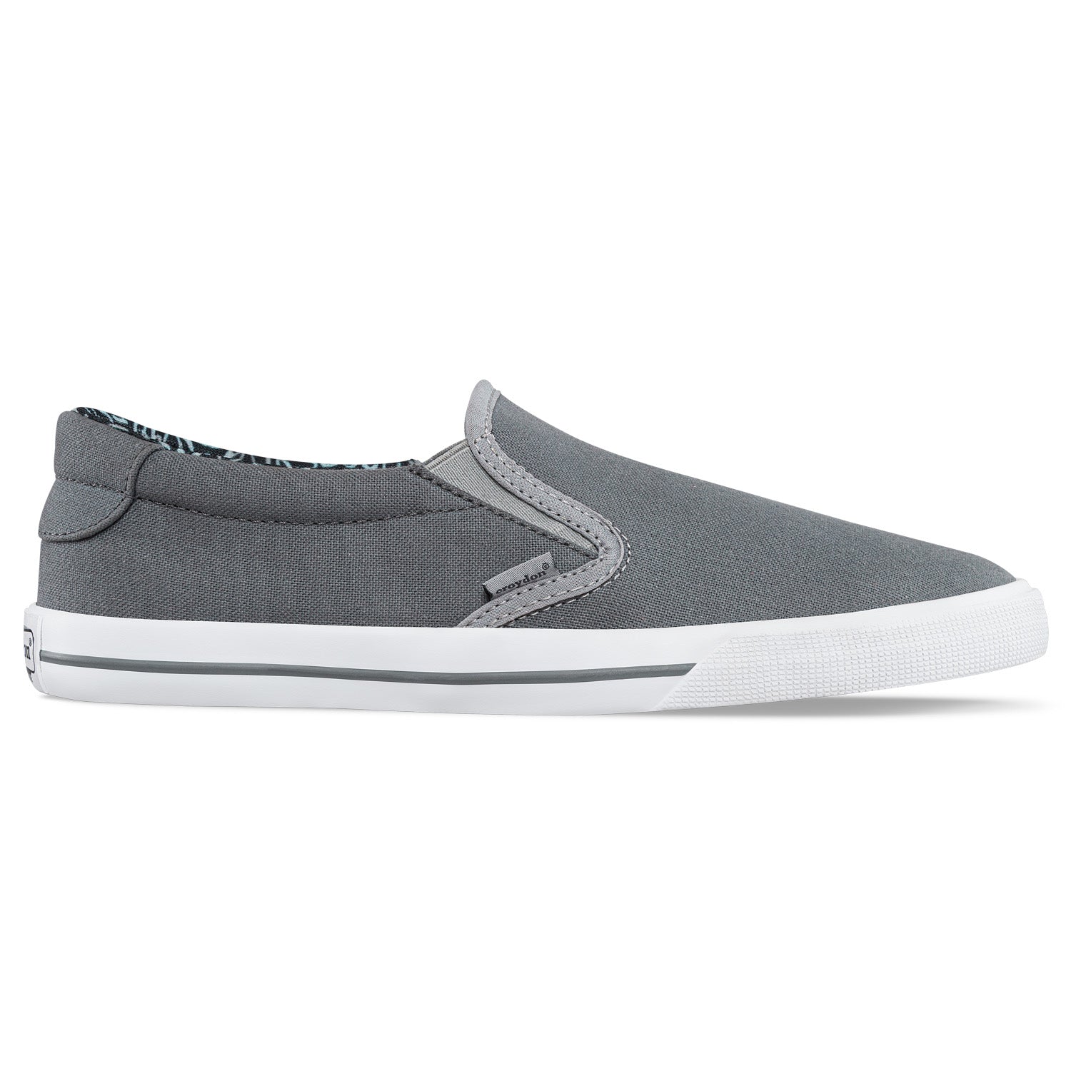 Tenis Casuales Rong Gris Croydon para Hombre