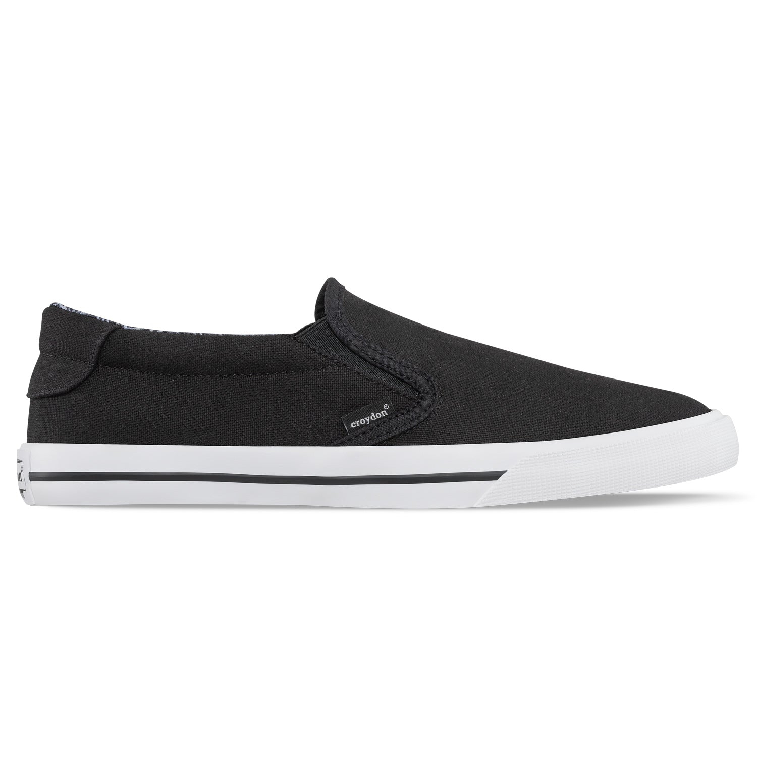 Tenis Casuales Rong Negro Croydon para Hombre