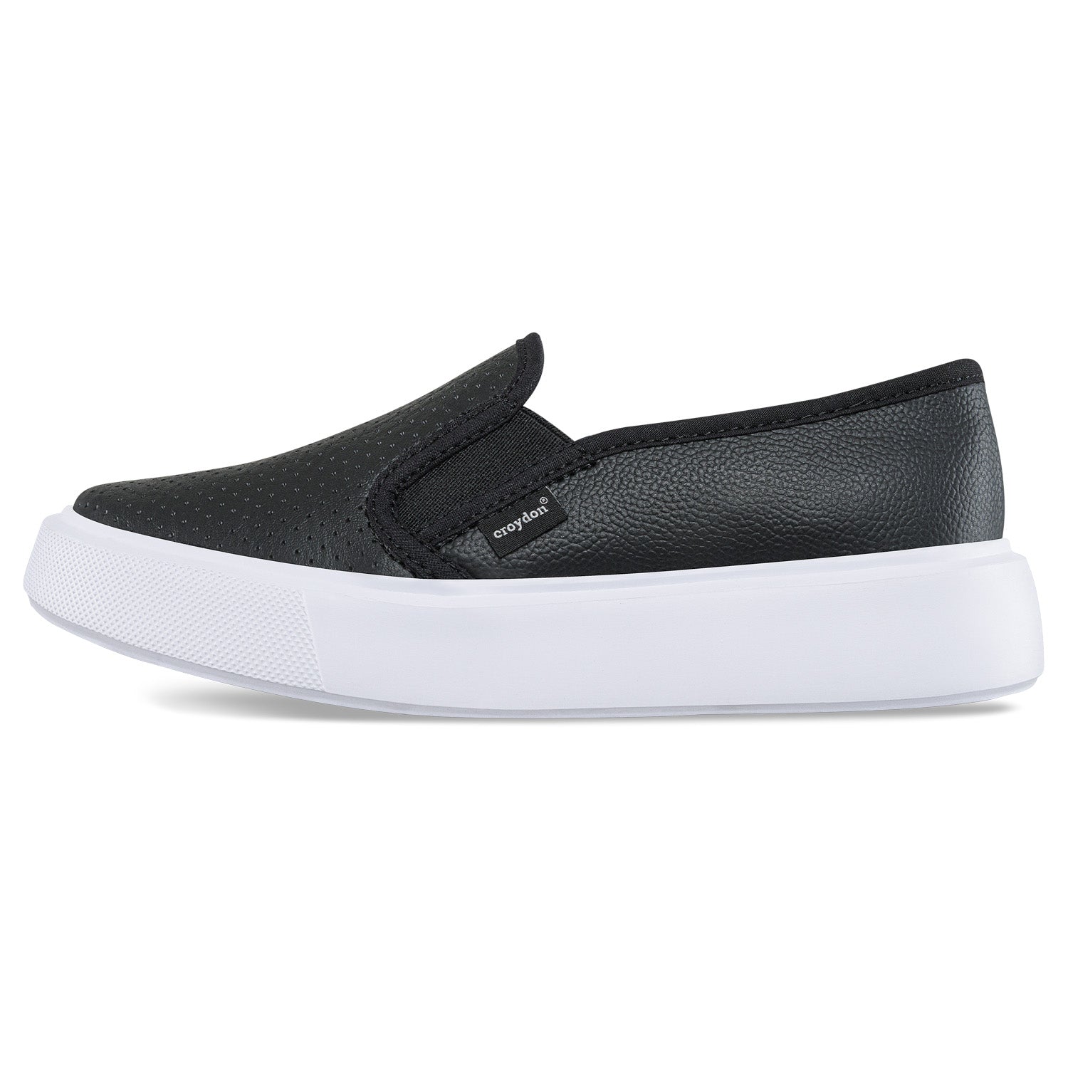 Tenis Casuales Faroo Negro Croydon para Mujer
