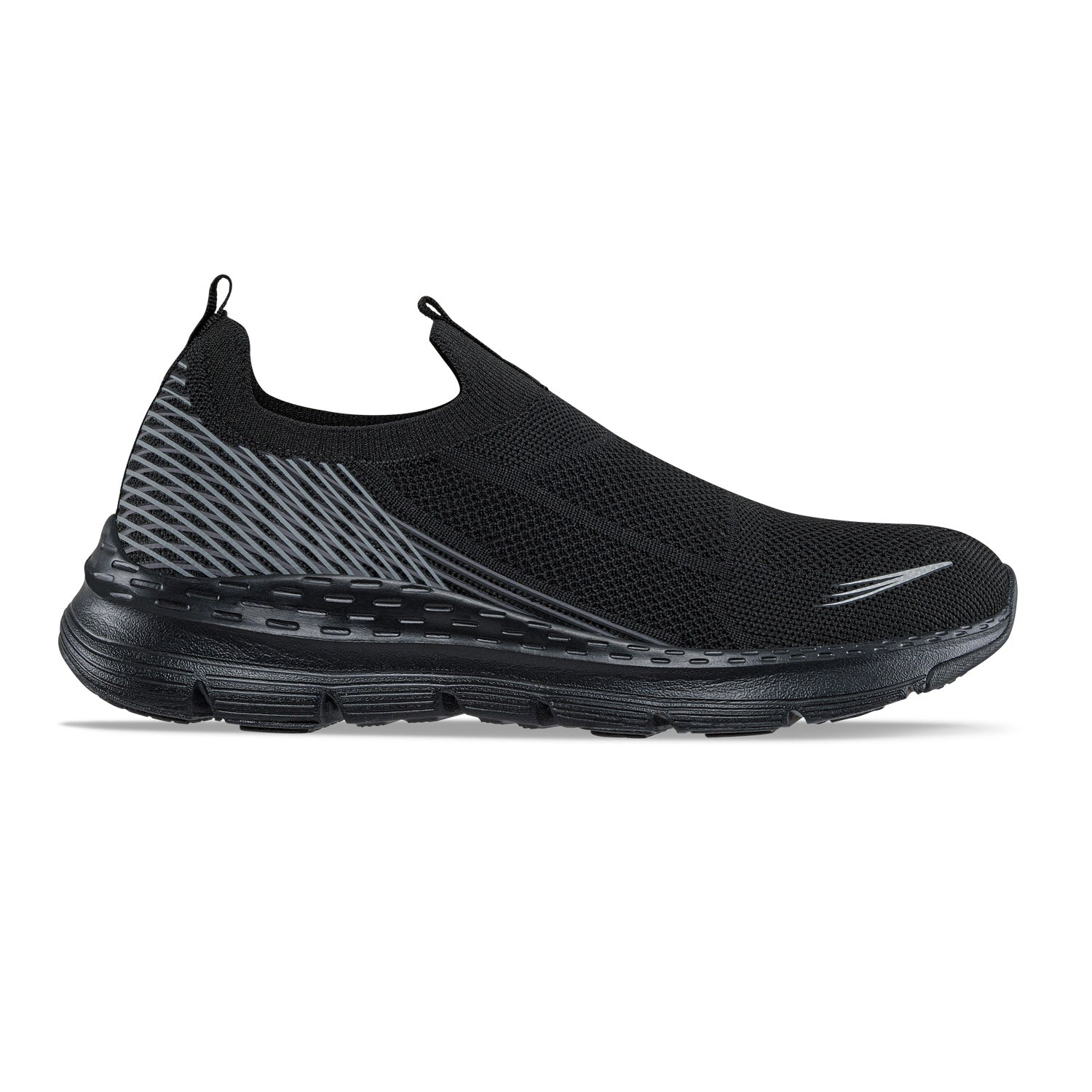 Tenis Running Aroxa Negro-Negro Croydon para Hombre