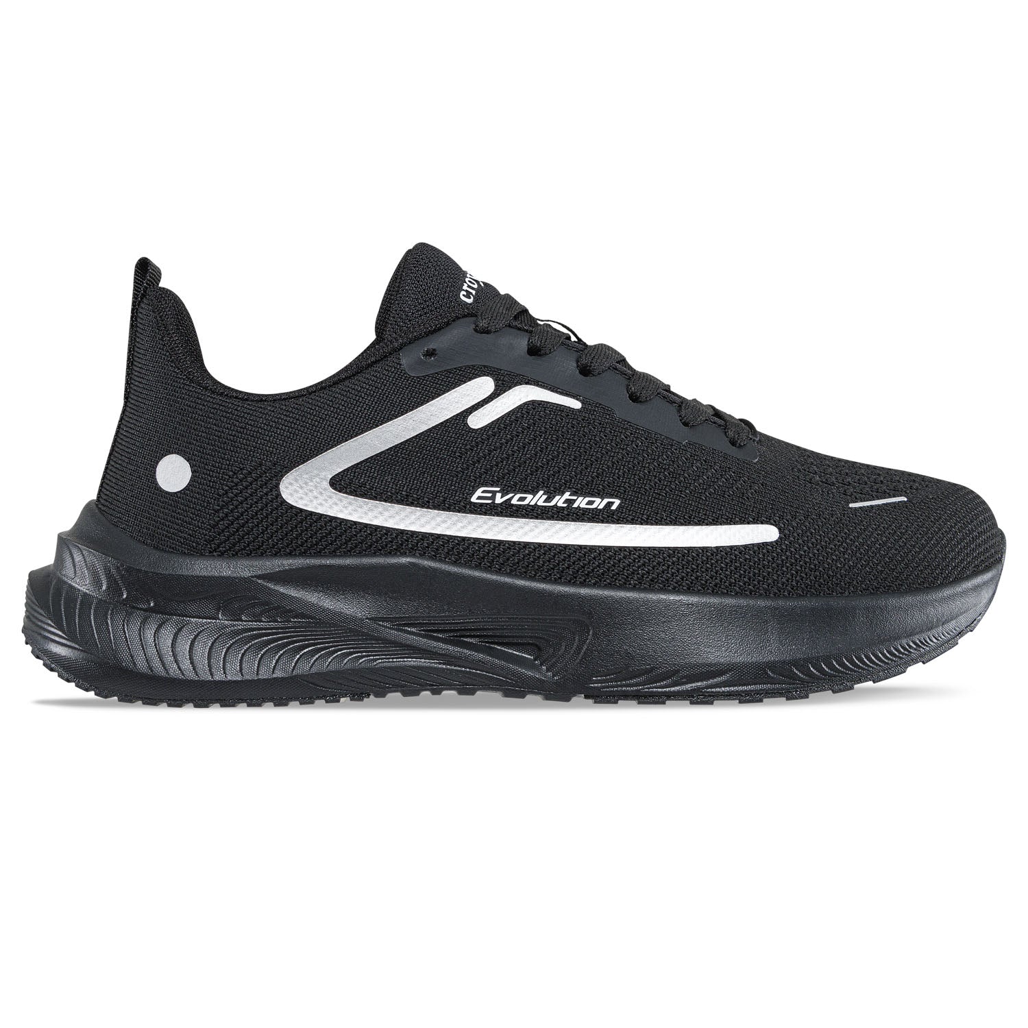 Tenis Running Bivix Negro-Negro Croydon para Hombre