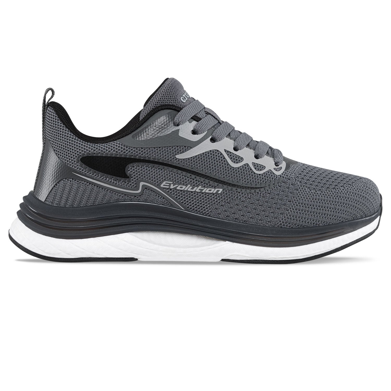 Tenis Running Broxu Gris Croydon para Mujer