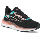 Tenis Running Broxu Negro Croydon para Mujer