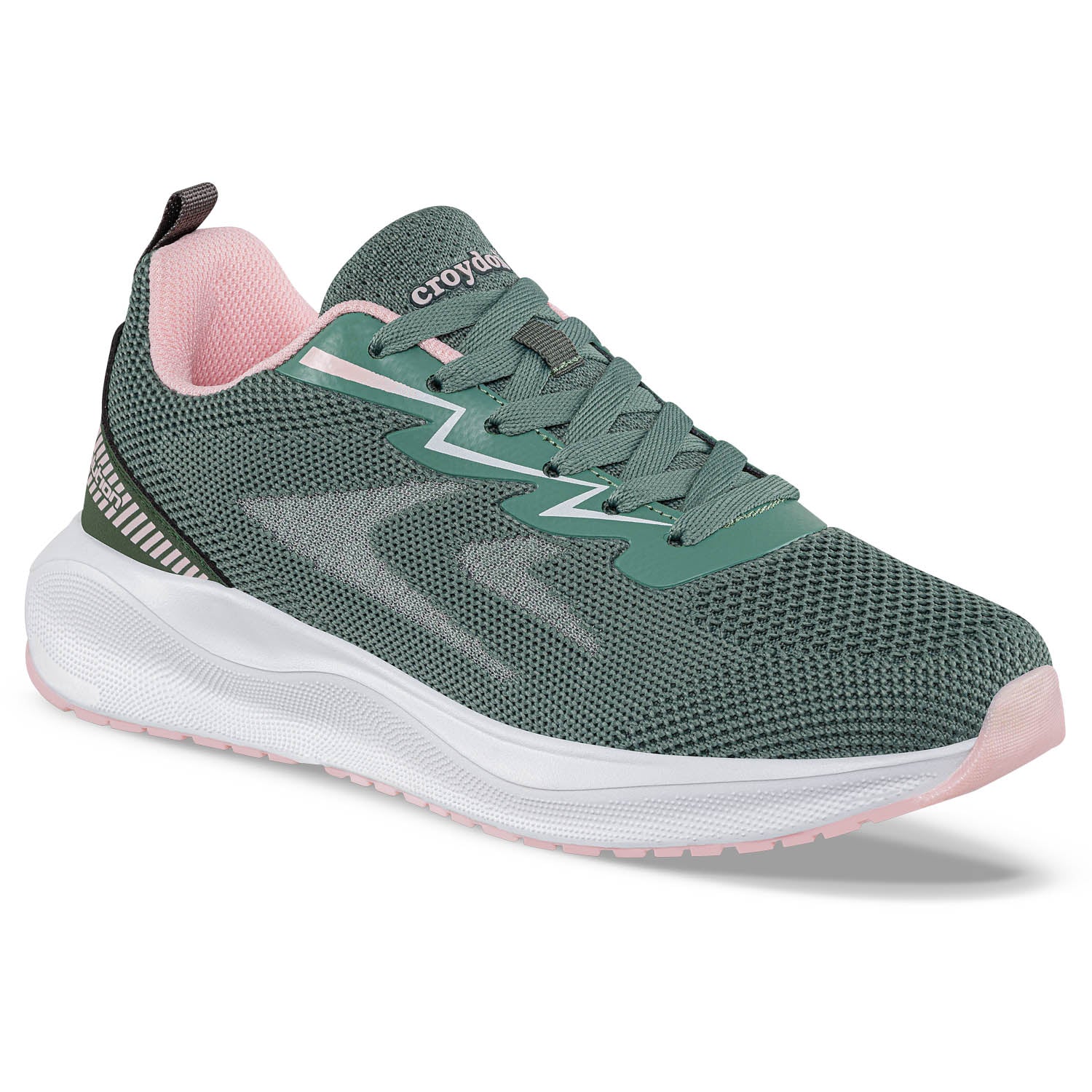 Tenis Running Drig Verde Osc Croydon para Mujer
