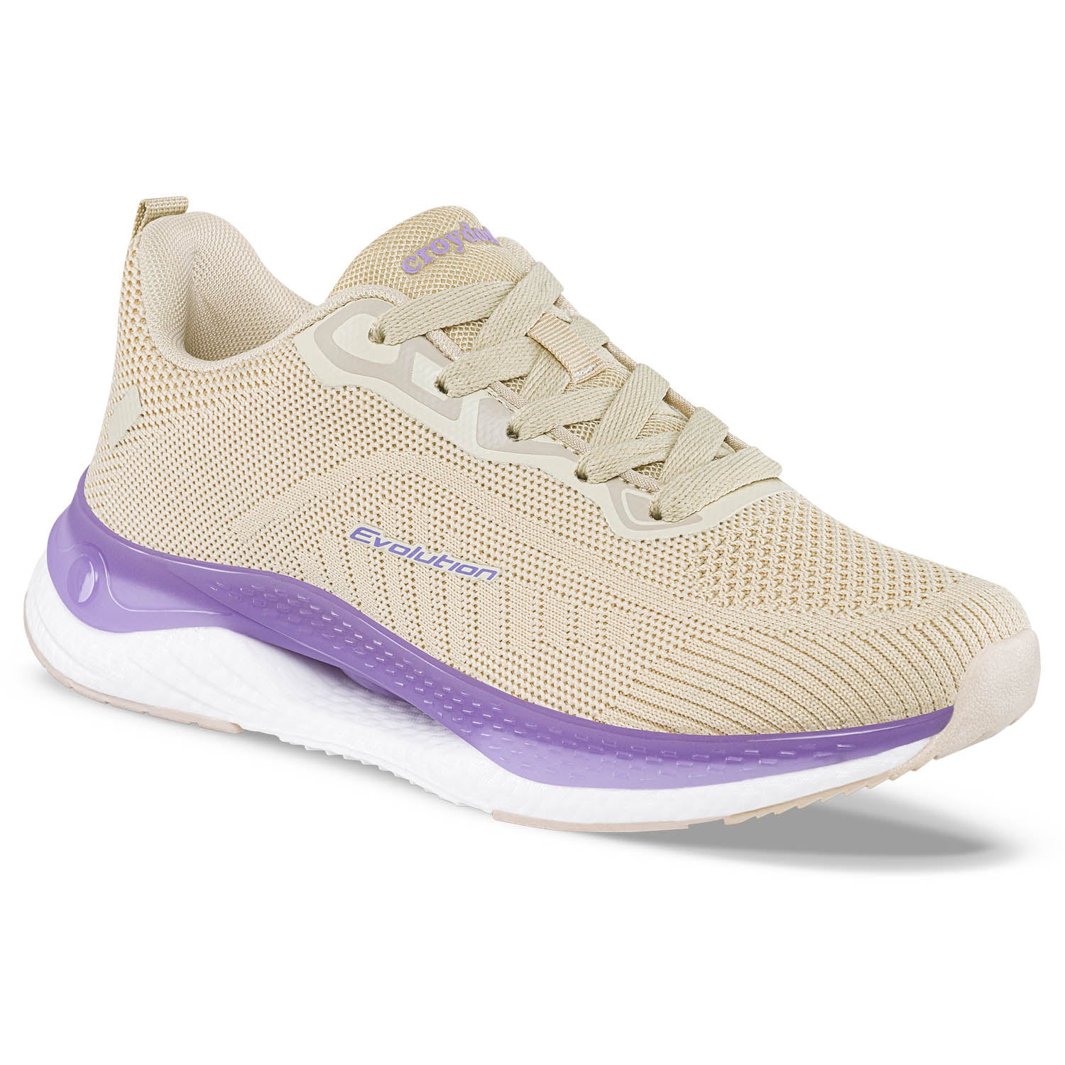 Tenis Running Drize Beige Croydon para Mujer