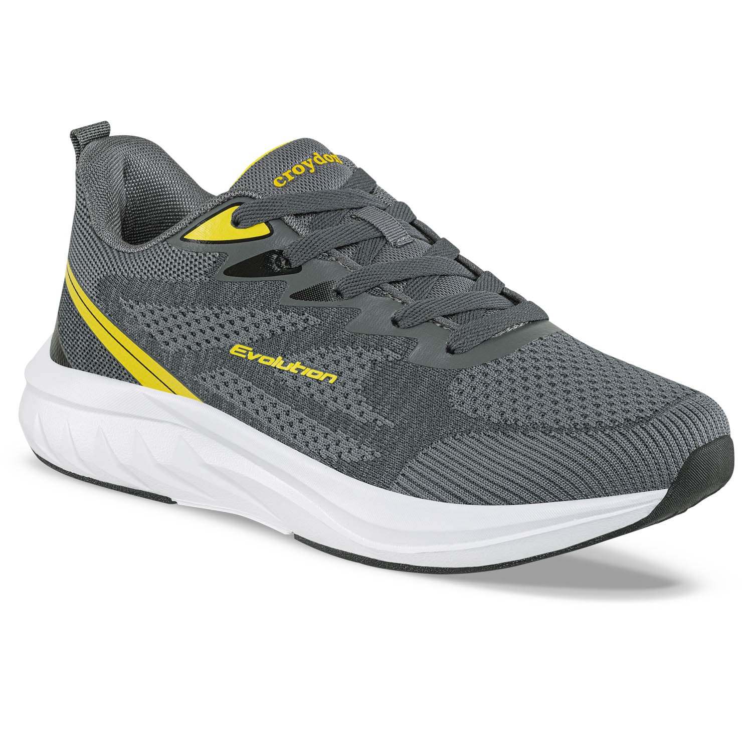 Tenis Running Grib Gris Croydon para Hombre