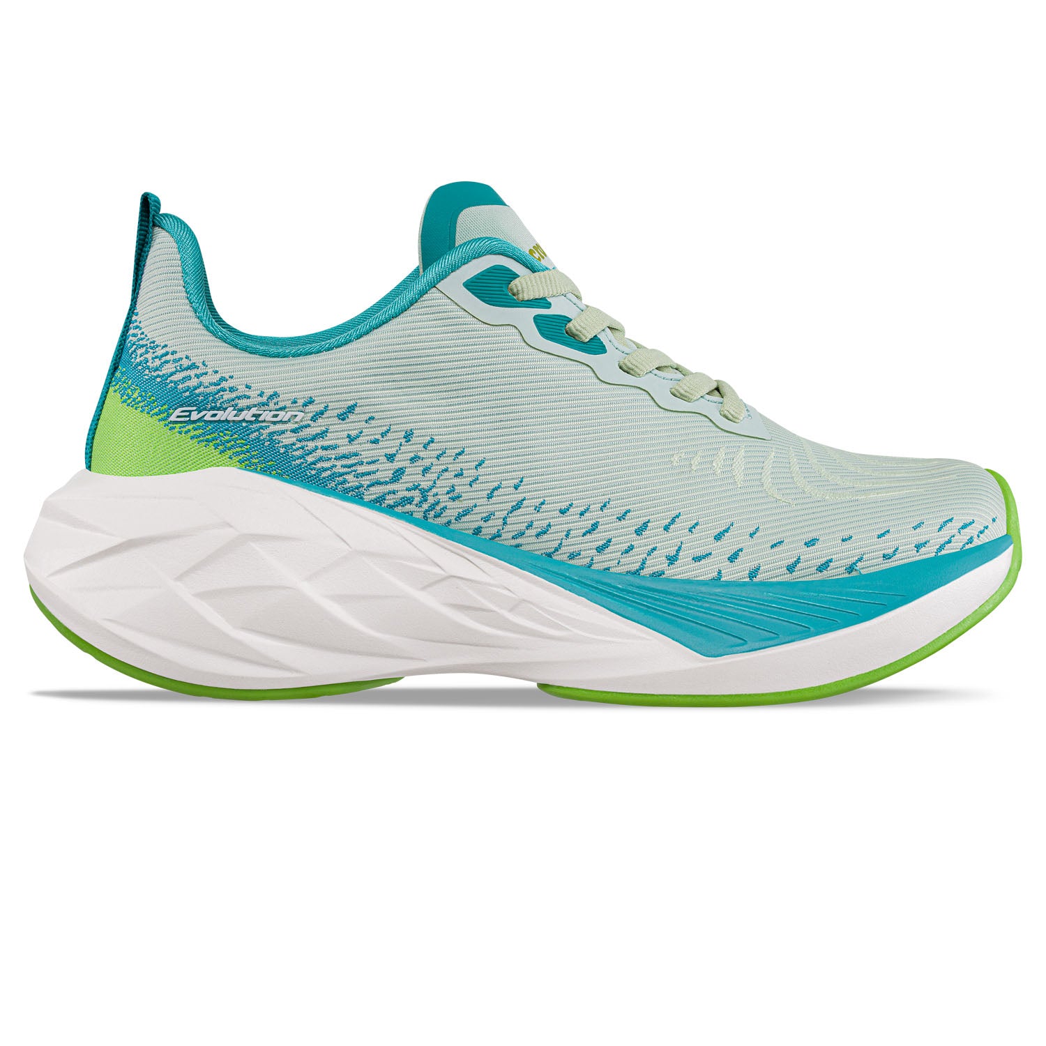 Tenis Running Kavan Verde Claro Croydon para Mujer