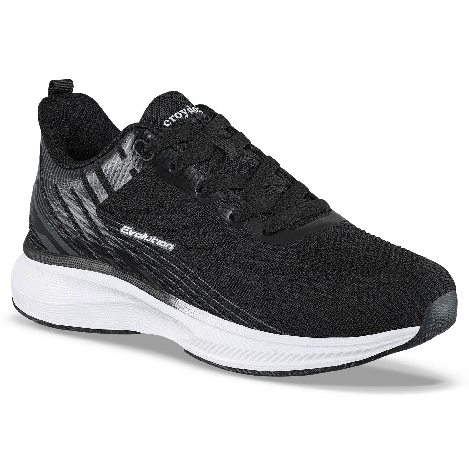 Tenis Running Lixu Negro Croydon para Hombre