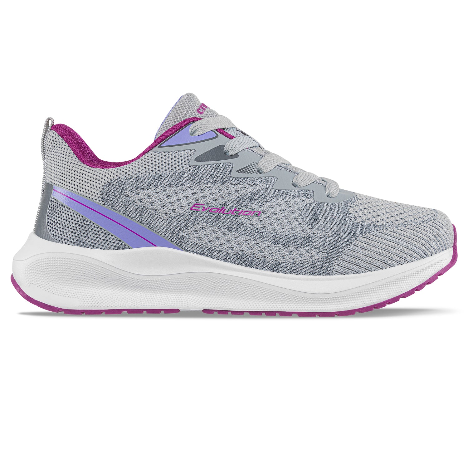Tenis Running Lizle Gris Croydon para Mujer