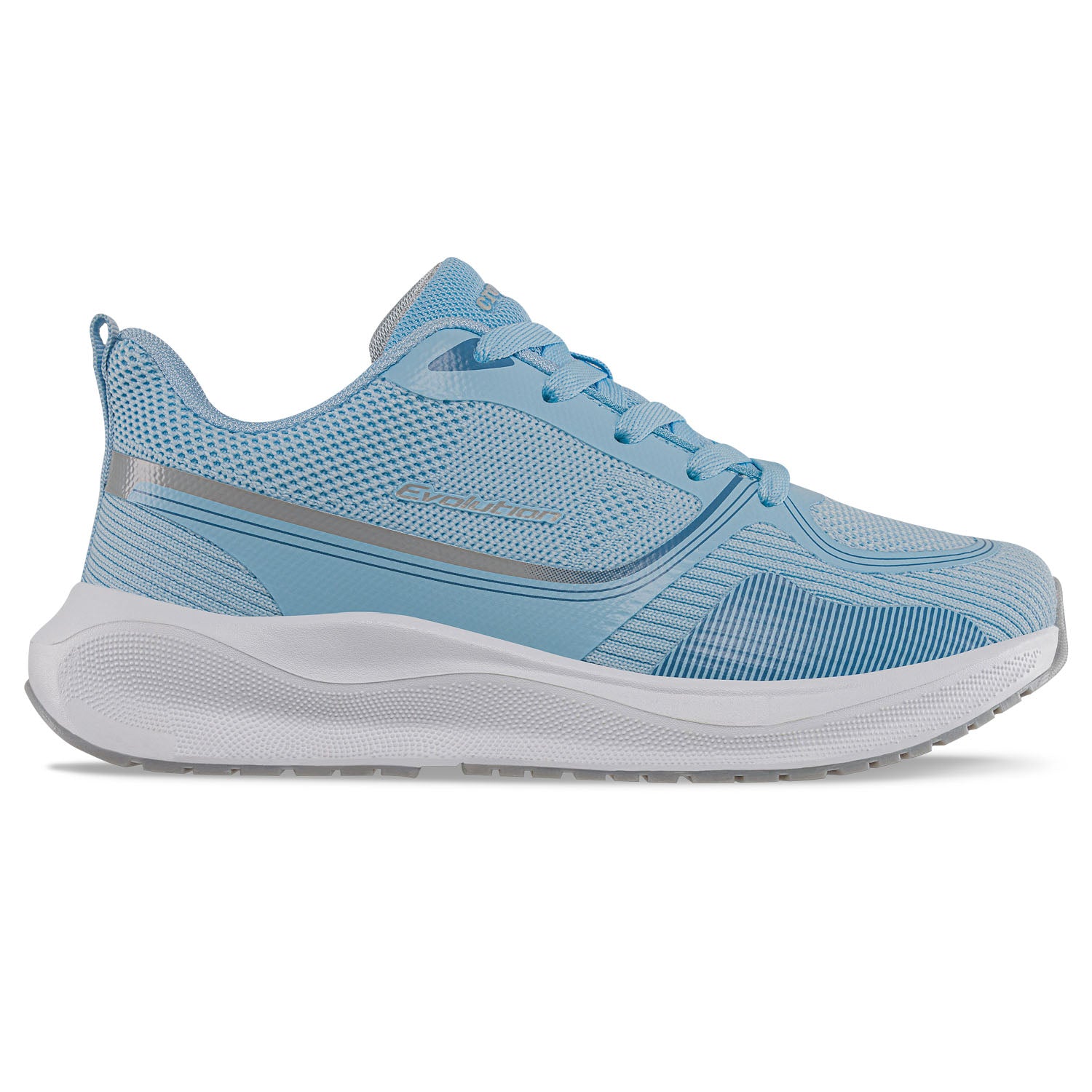 Tenis Running Lorlix Azul Claro Croydon para Mujer