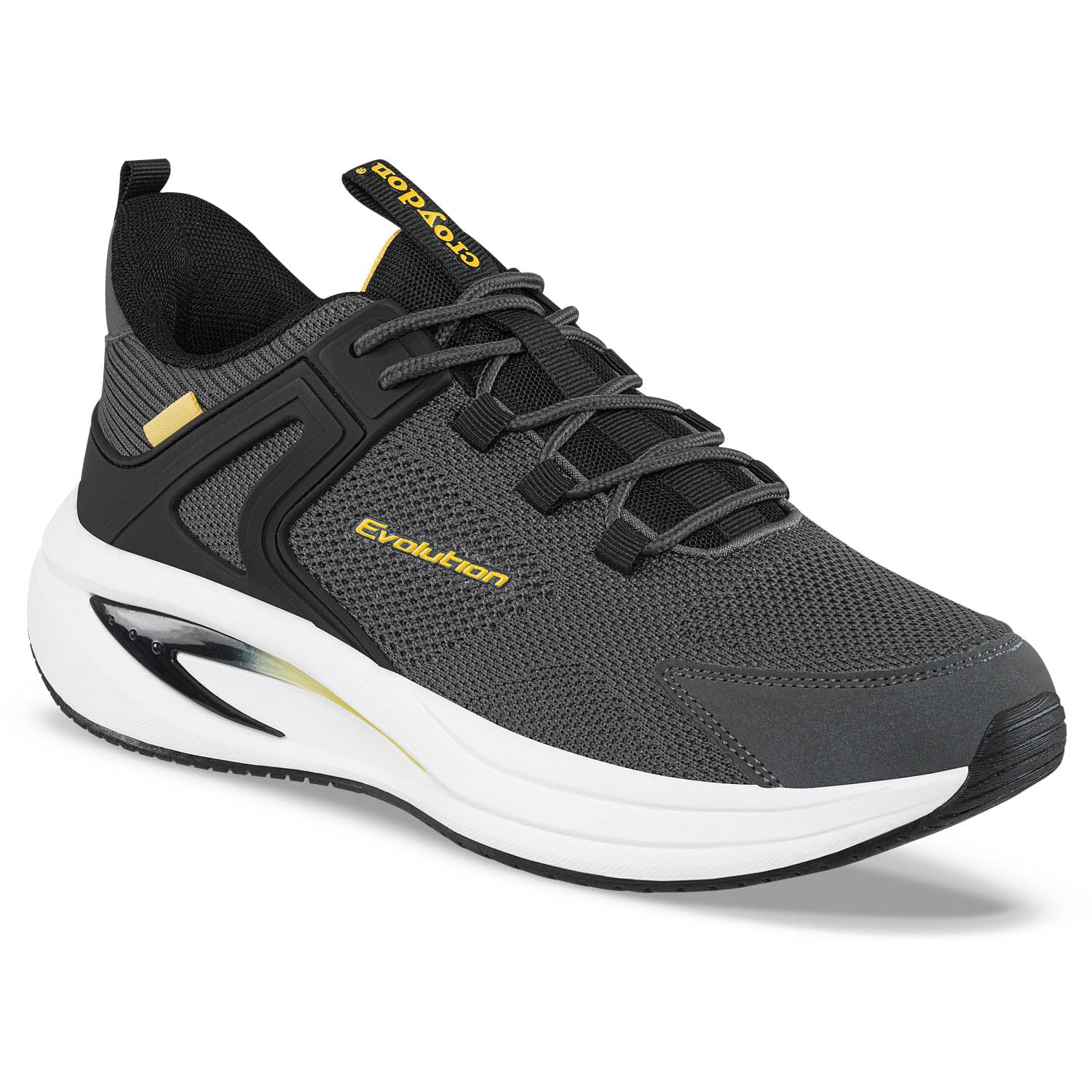 Tenis Running Nertu Gris Osc Croydon para Hombre