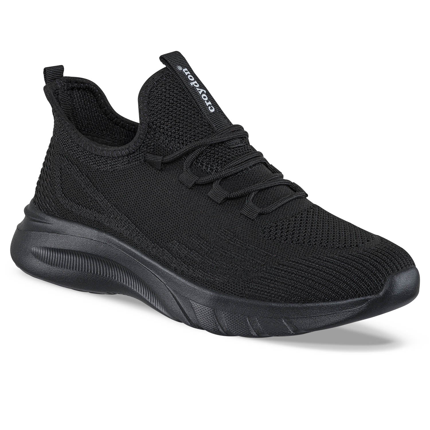 Tenis Running Pemax Negro-Negro Croydon para Hombre