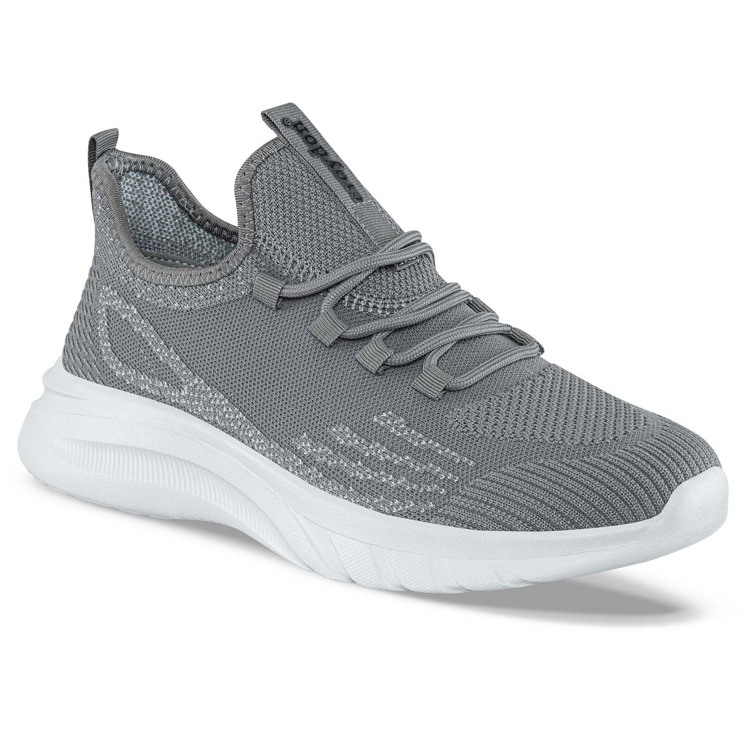 Tenis Running Pemax Gris-Blanco Croydon para Hombre