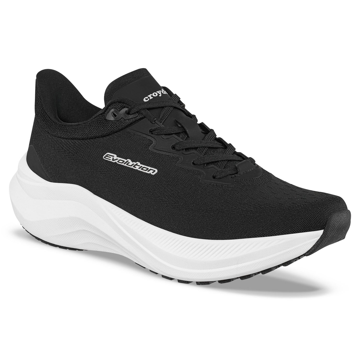 Tenis Running Rimbol Negro Croydon para Hombre