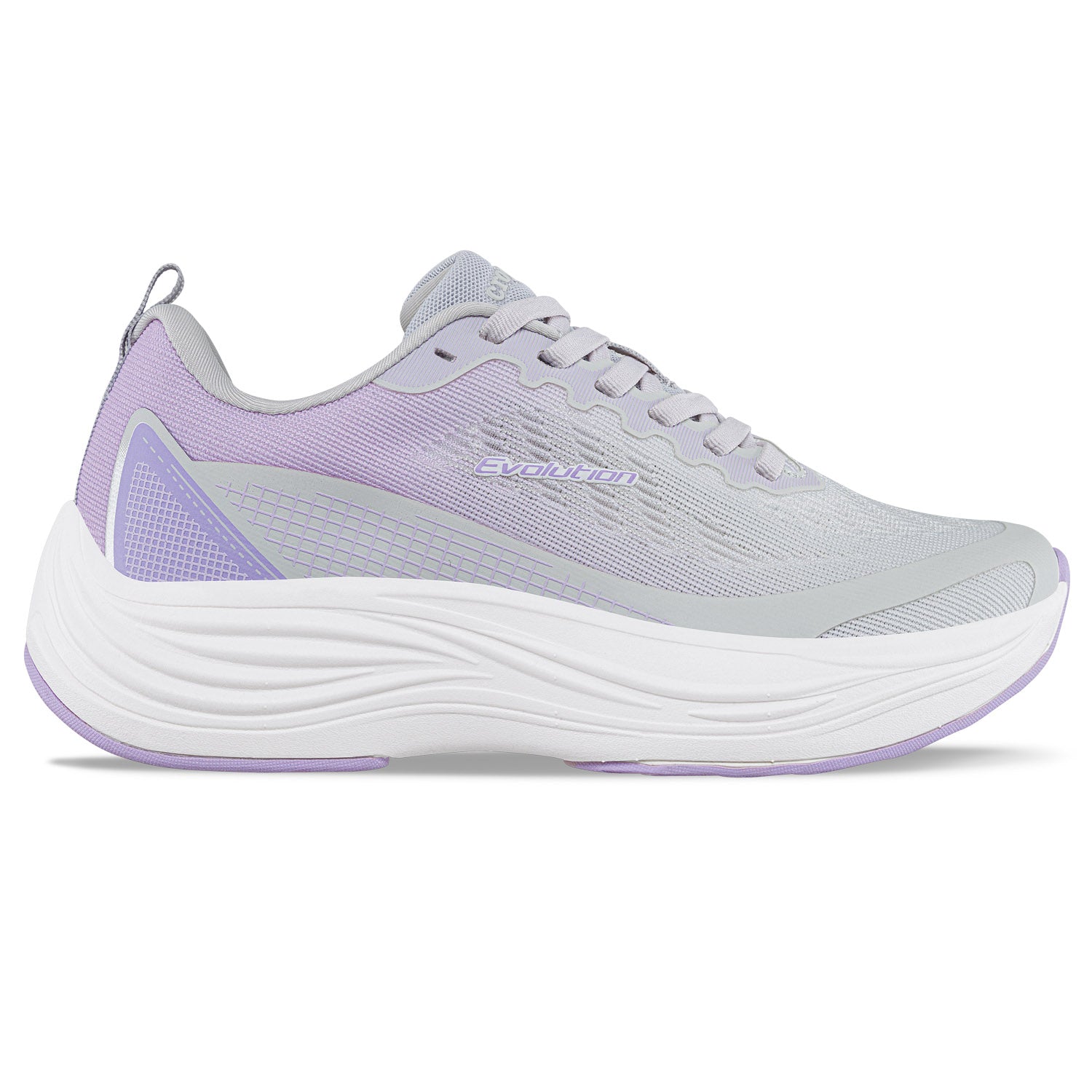 Tenis Running Snarp Gris Croydon para Mujer