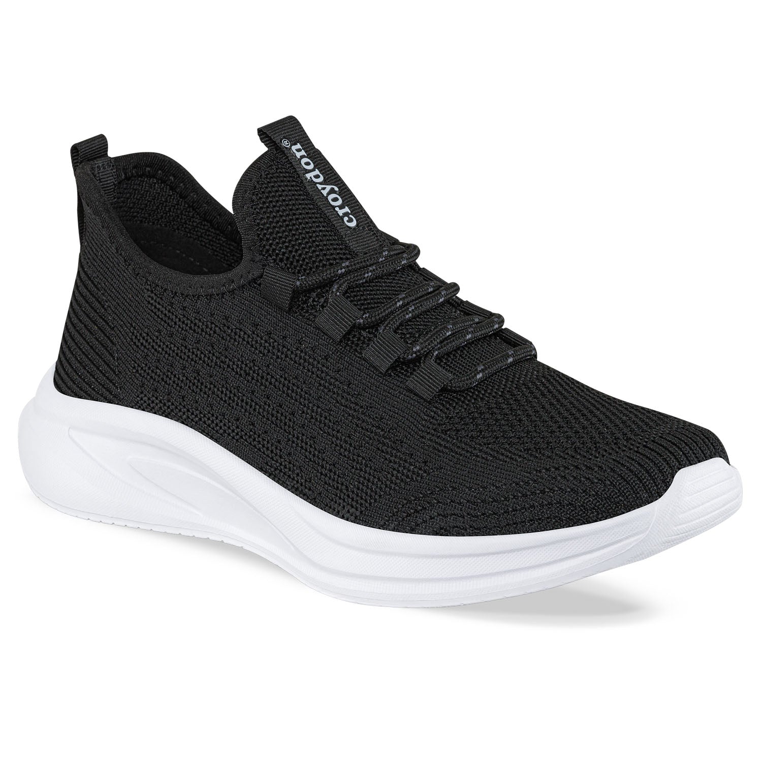 Tenis Running Snig Negro Croydon para Mujer