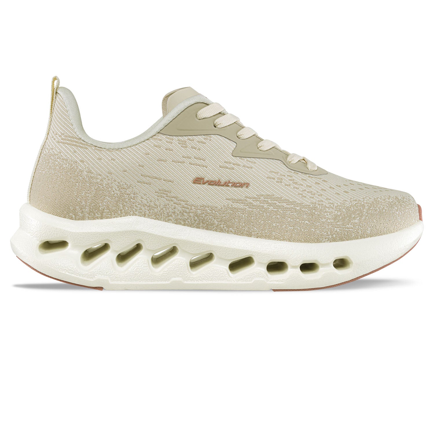 Tenis Running Taro Beige Croydon para Mujer