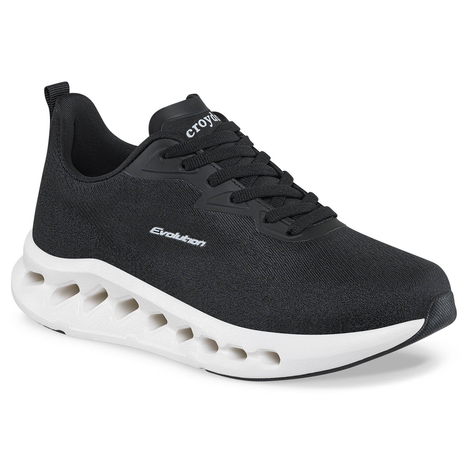 Tenis Running Taro Negro Croydon para Mujer