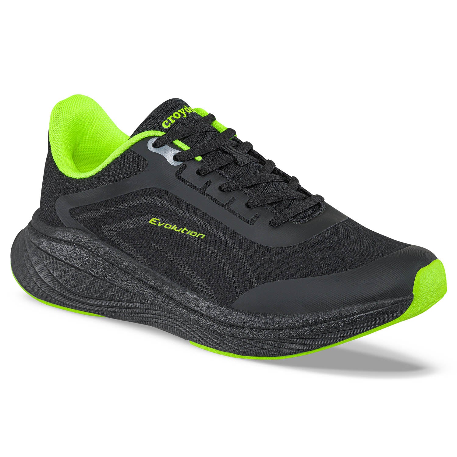 Tenis Running Velta Negro Croydon para Hombre