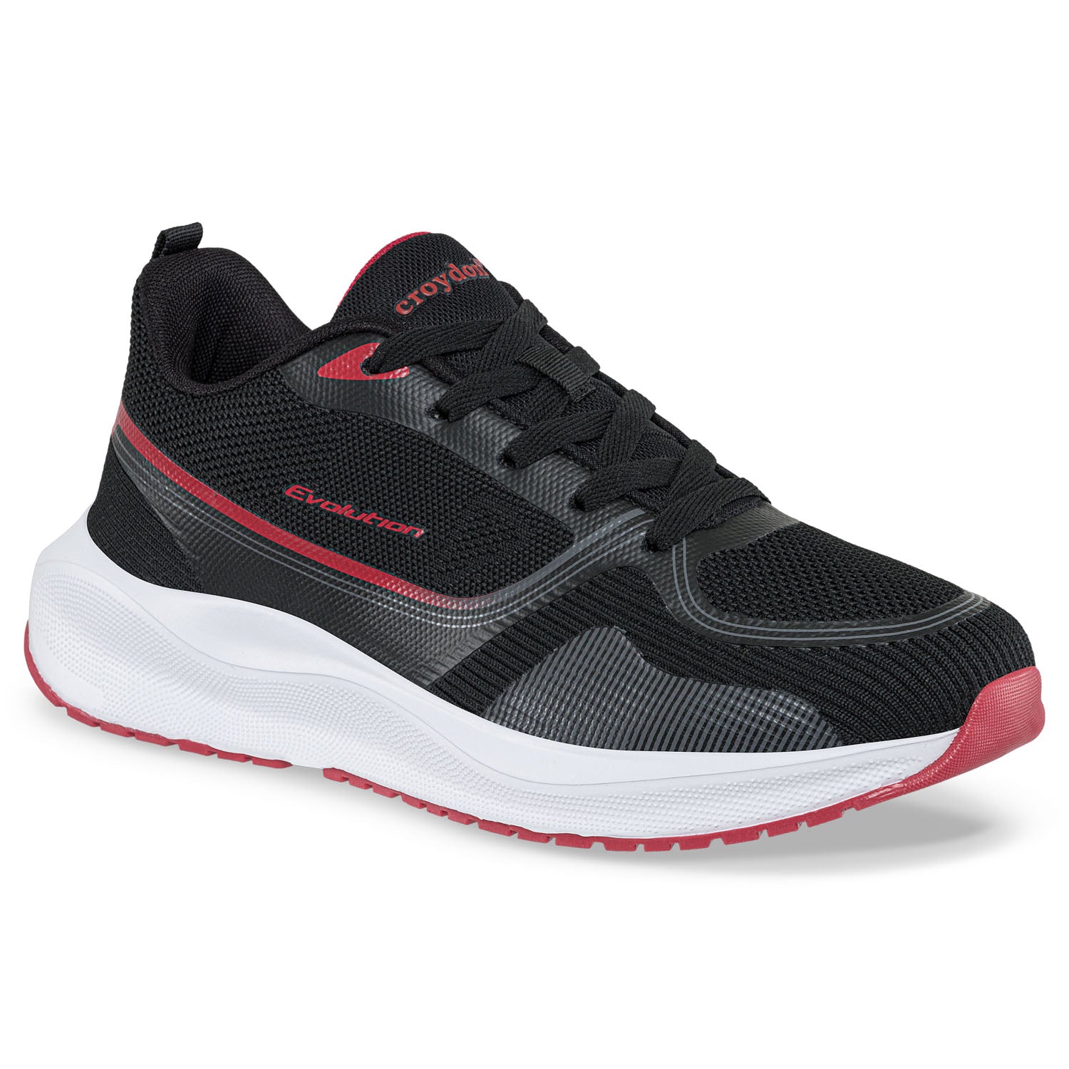 Tenis Running Wodle Negro Croydon para Hombre