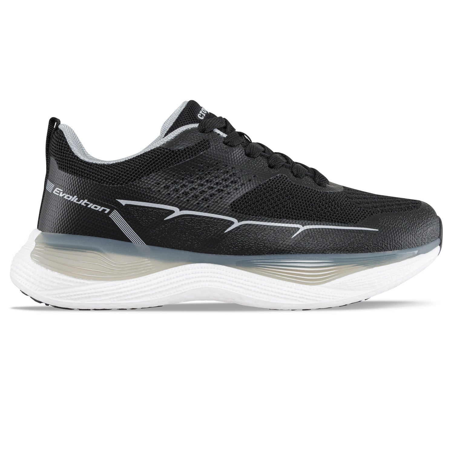 Tenis Running Worzi Negro Croydon para Mujer