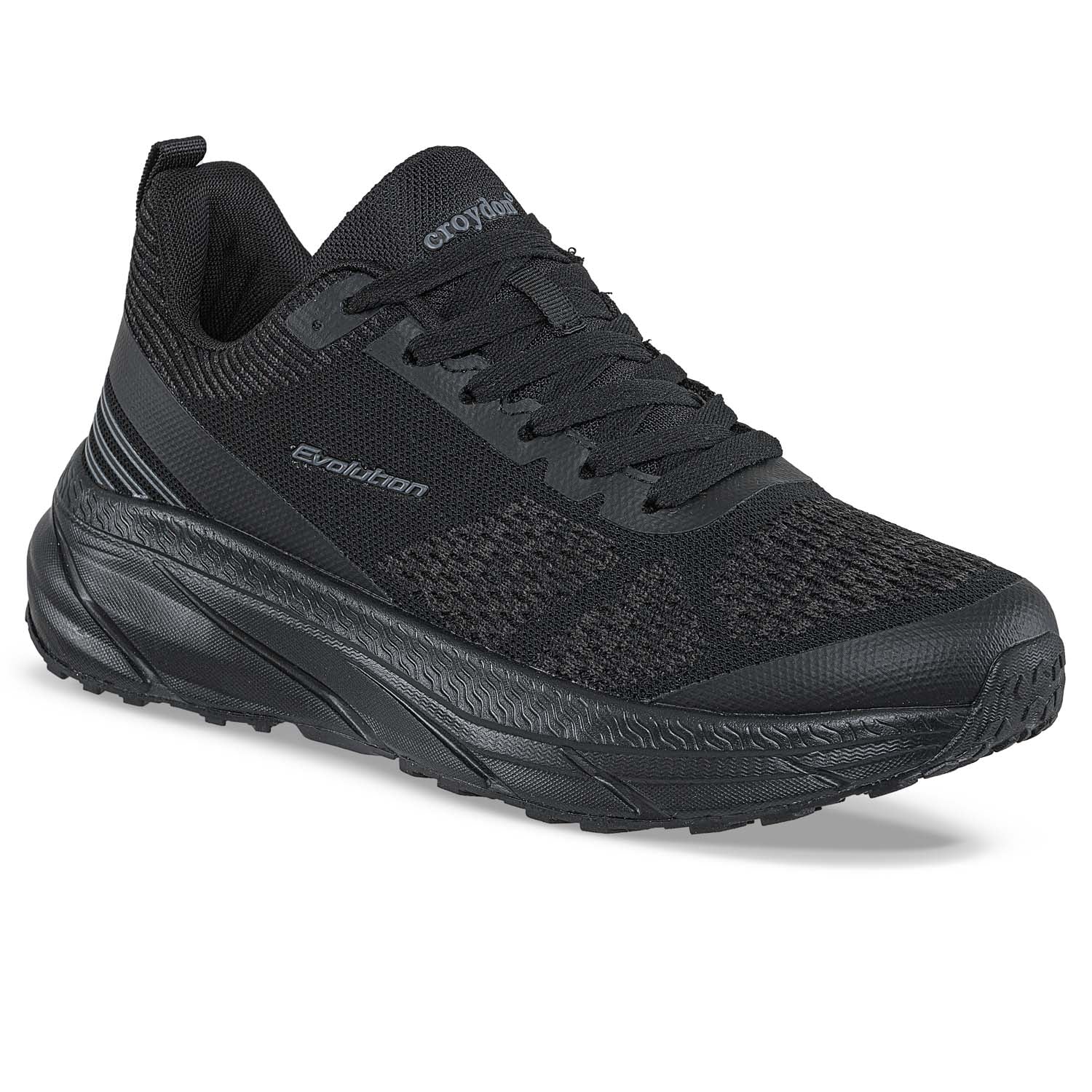 Tenis Running Xinde Negro Croydon para Hombre