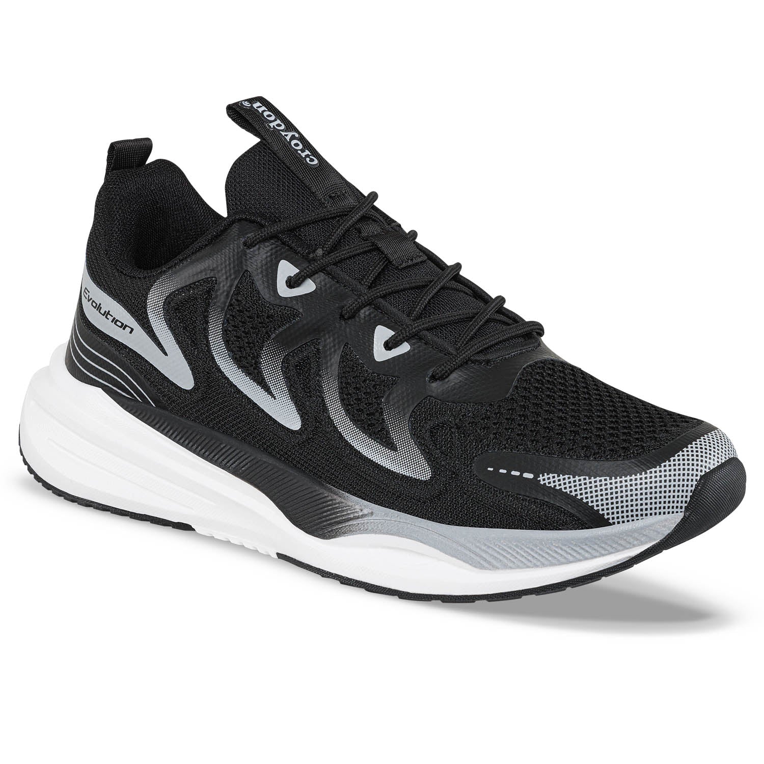 Tenis Running Yaber Negro Croydon para Hombre
