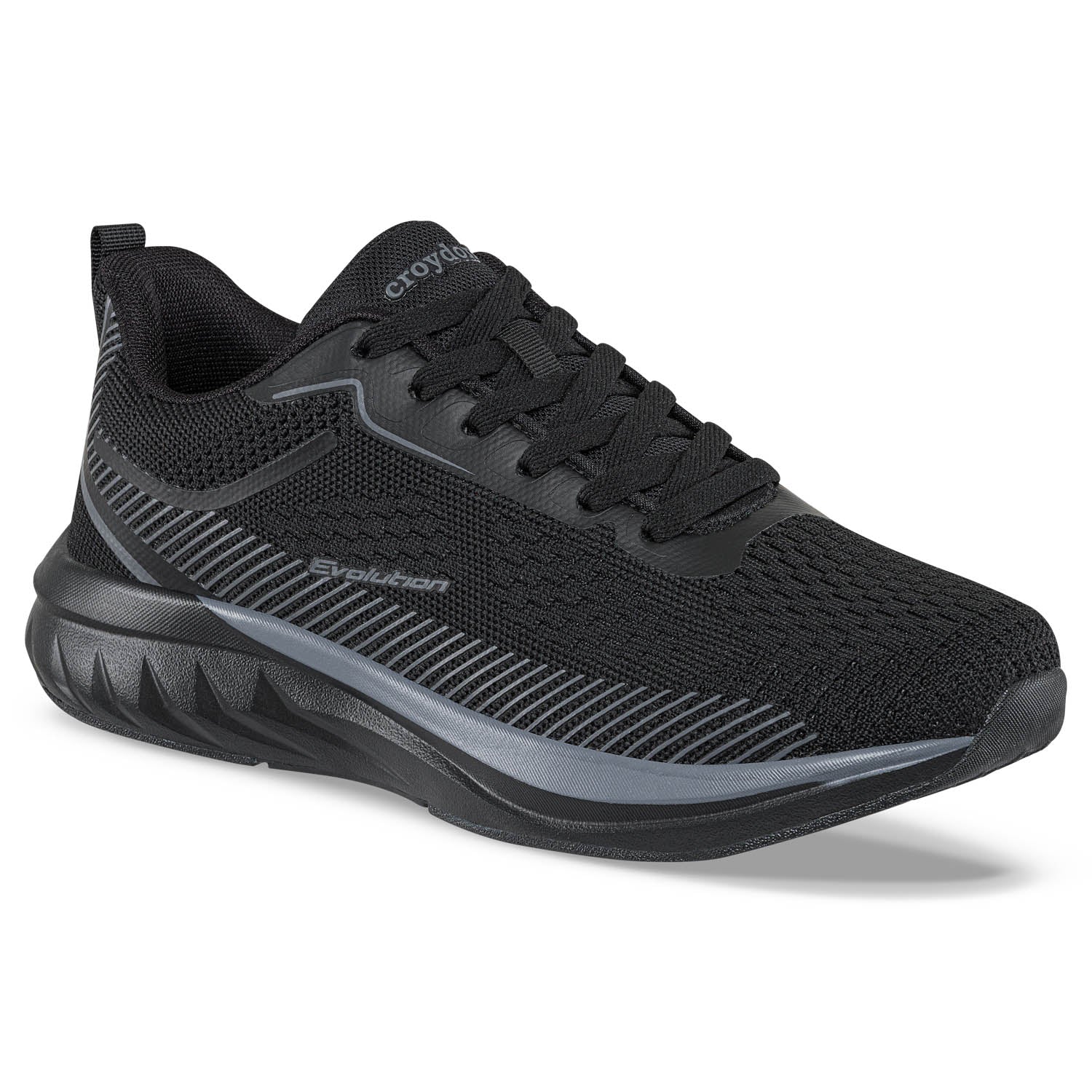Tenis Running Zandu Negro Croydon para Hombre