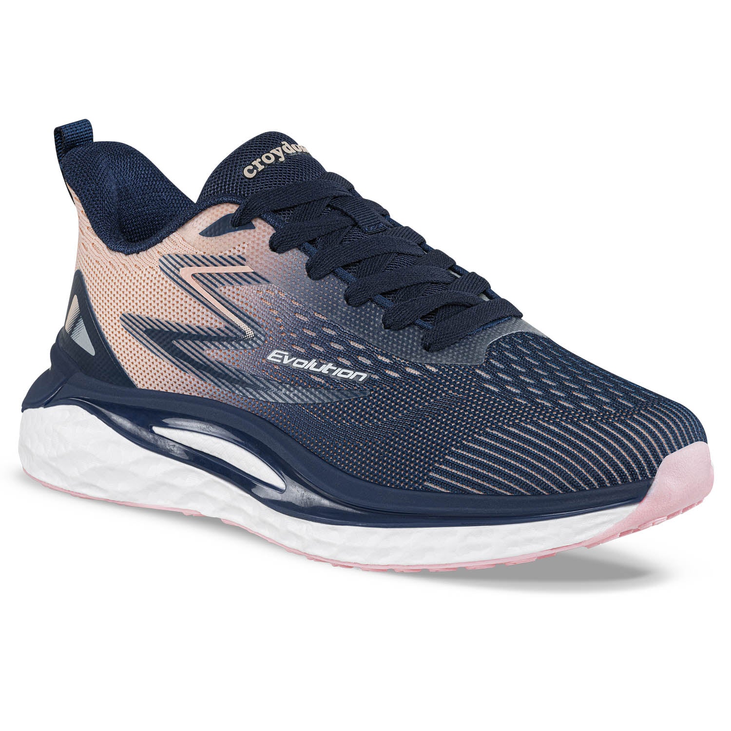 Tenis Running Zatix Azul Osc Croydon para Mujer