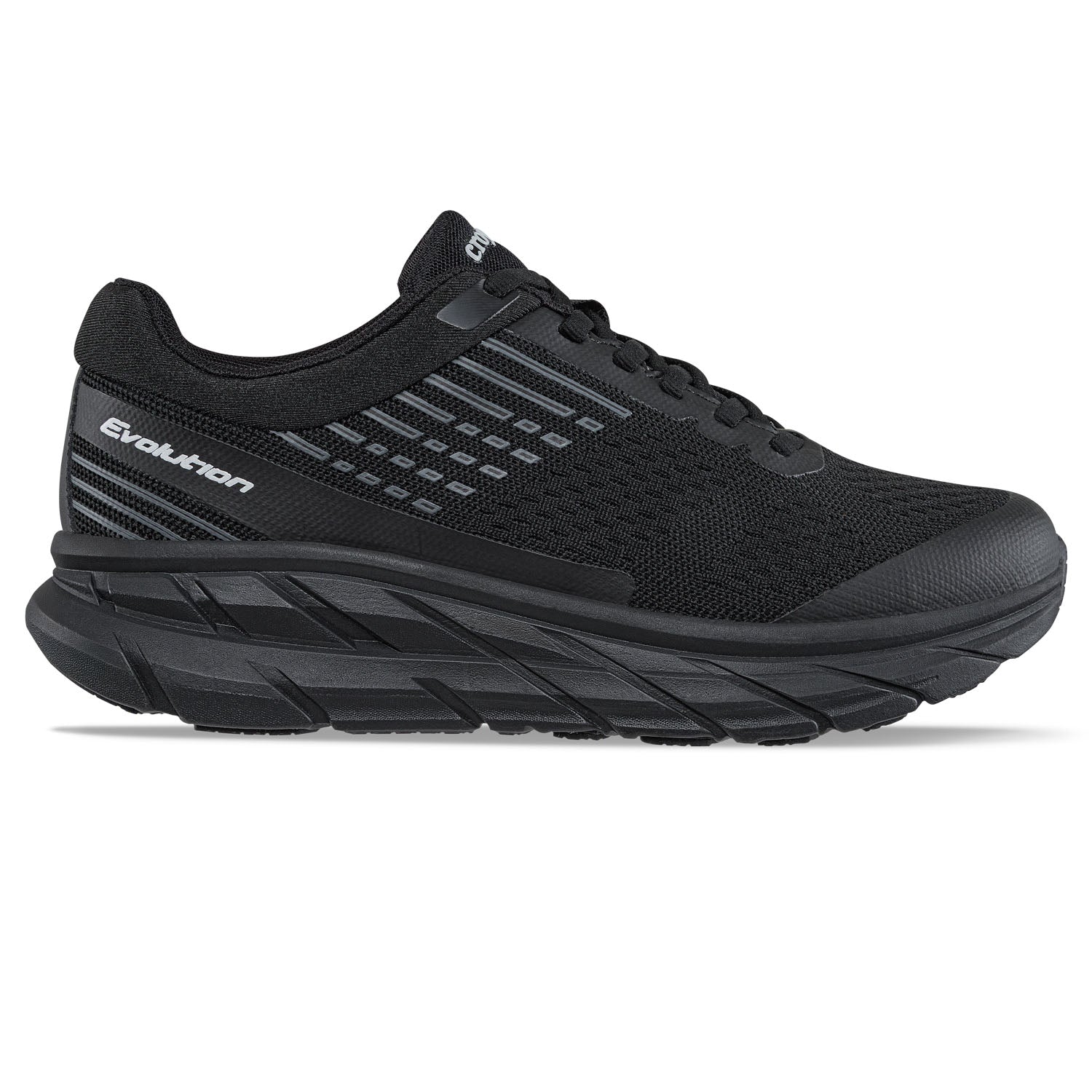 Tenis Running Zyner Negro-Negro Croydon para Hombre