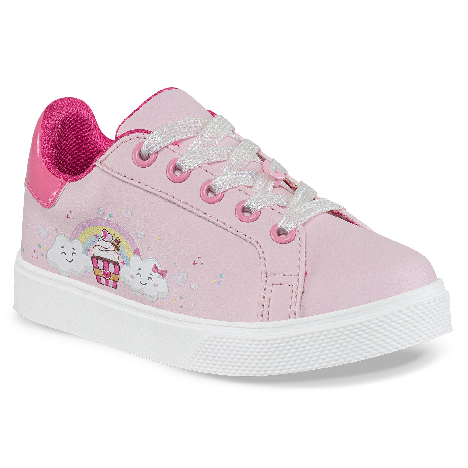 Tenis Casuales Bidybab Rosa Los Gomosos para Niña