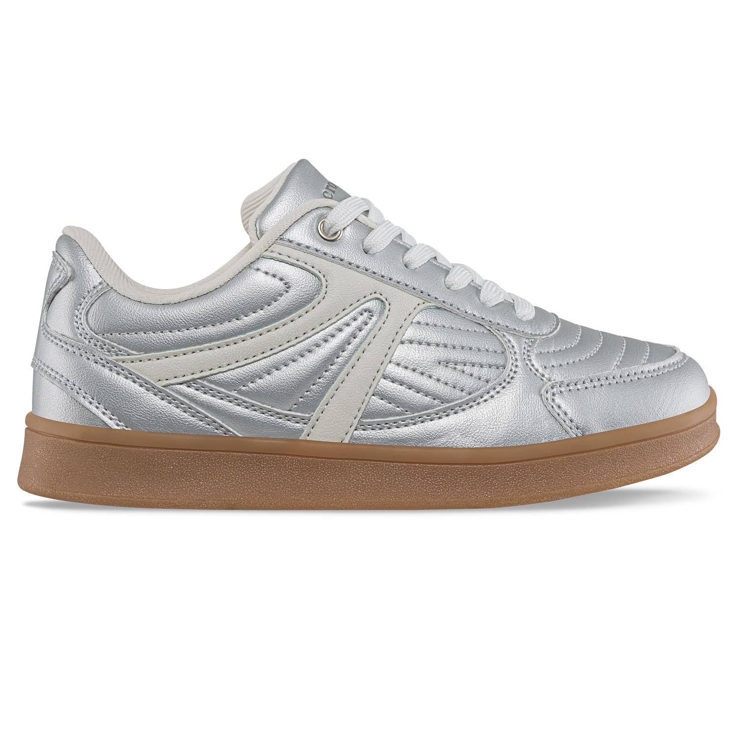 Tenis Urbanos Glyxar Plata Croydon para Mujer