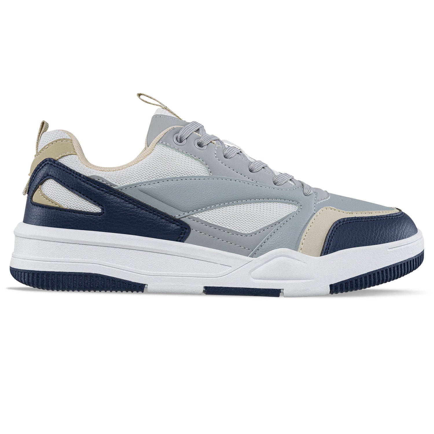 Tenis Urbanos Lynco Gris-Azul Croydon para Hombre