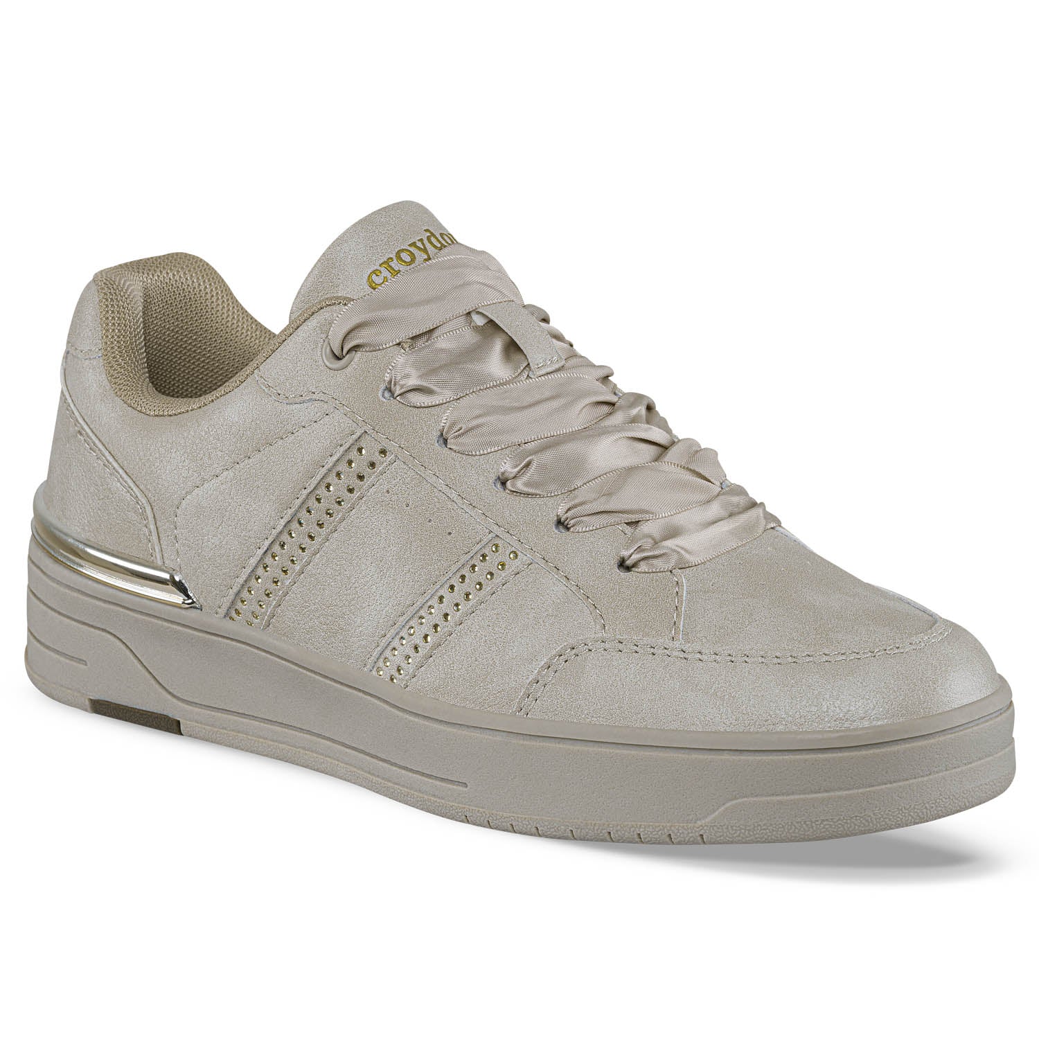 Tenis Urbanos Navira Beige Croydon para Mujer