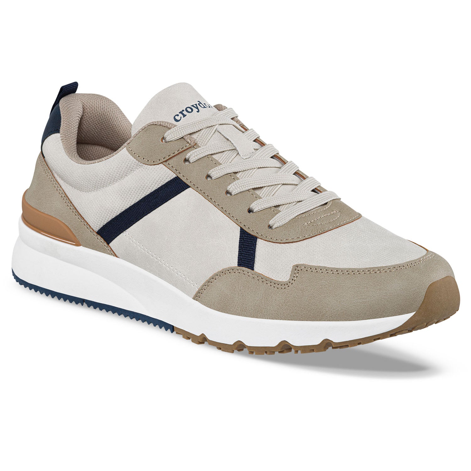 Tenis Urbanos Qrix Beige Croydon para Hombre