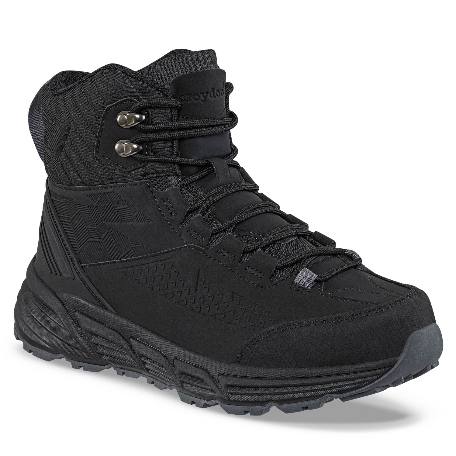 Botas Outdoor Simup Negro-Negro Croydon para Hombre