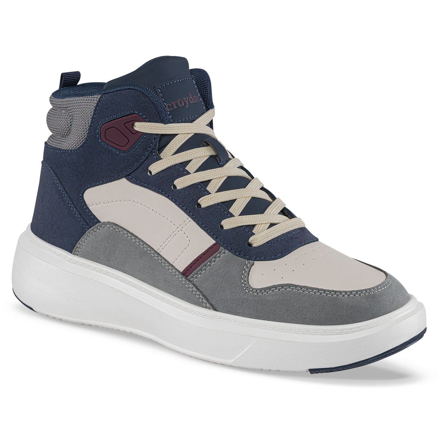 Tenis Urbanos Tixro Blanco-Azul O Croydon para Hombre