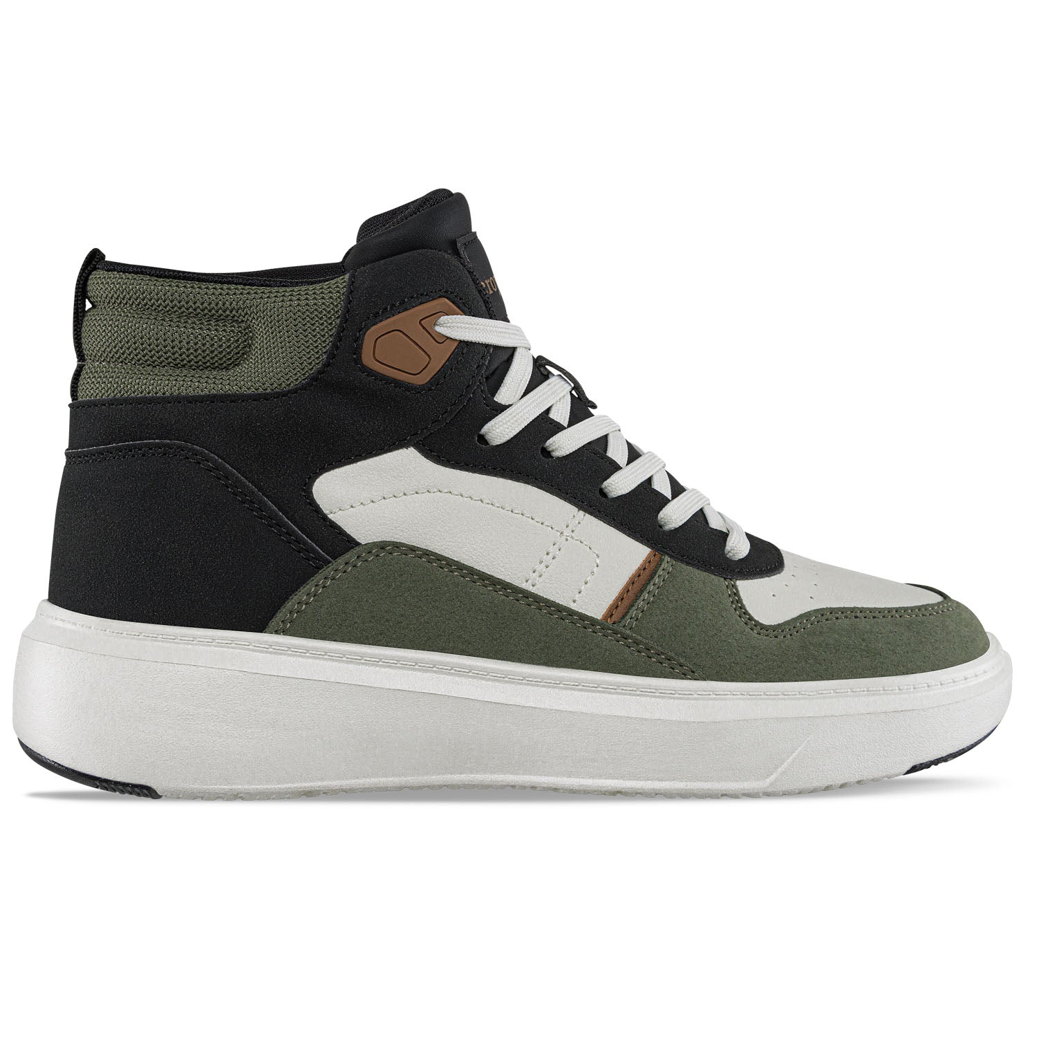 Tenis Urbanos Tixro Blanco-Negro Croydon para Hombre