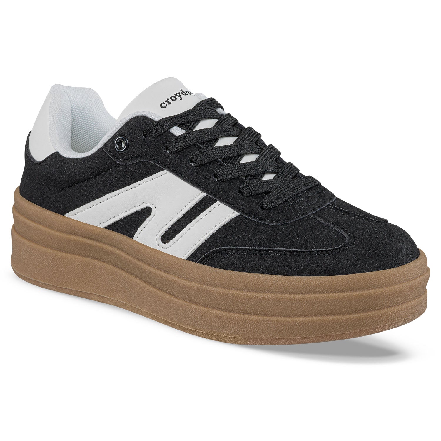 Tenis Urbanos Vintar Negro Croydon para Mujer