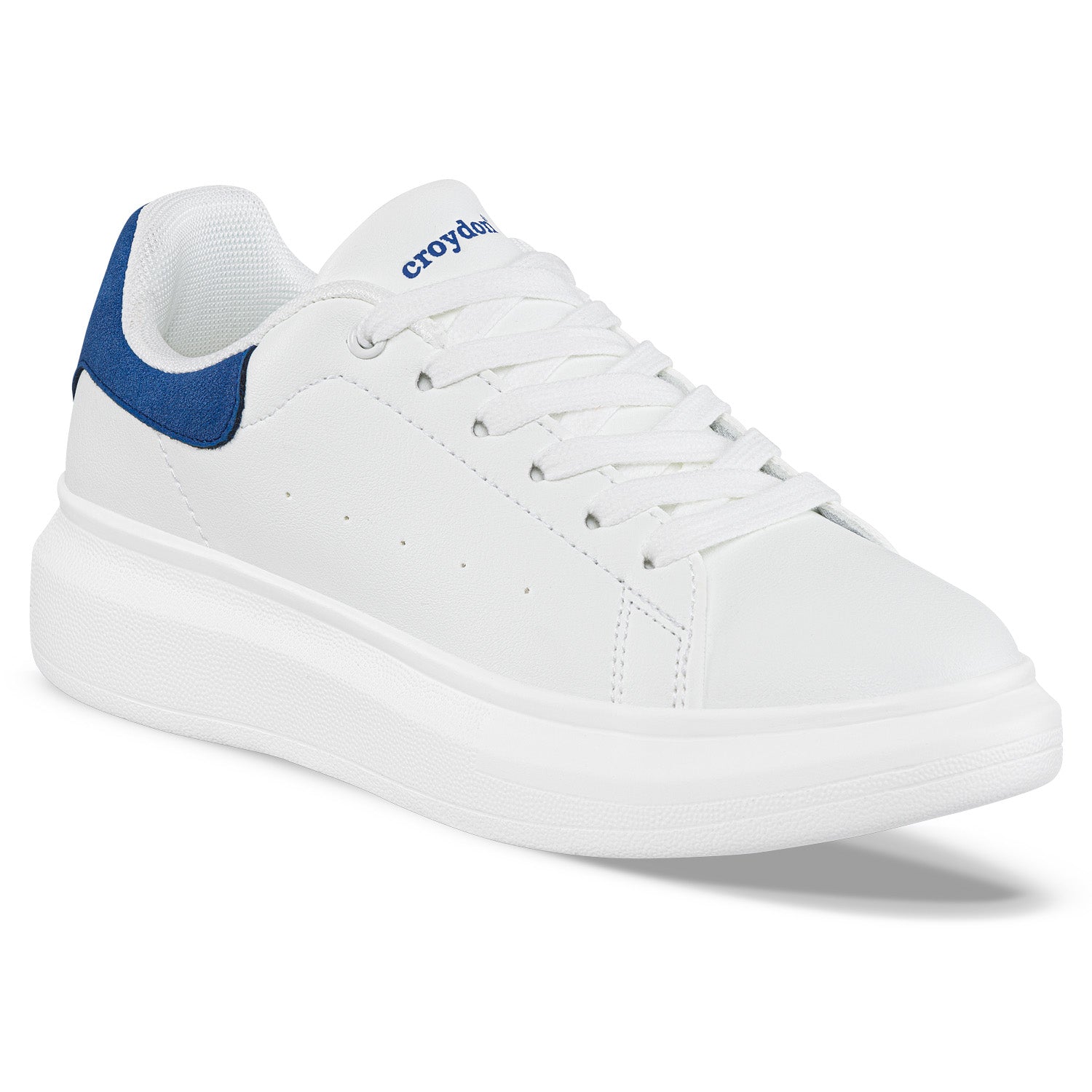 Tenis Zatrena Blanco-Azul Croydon para Mujer
