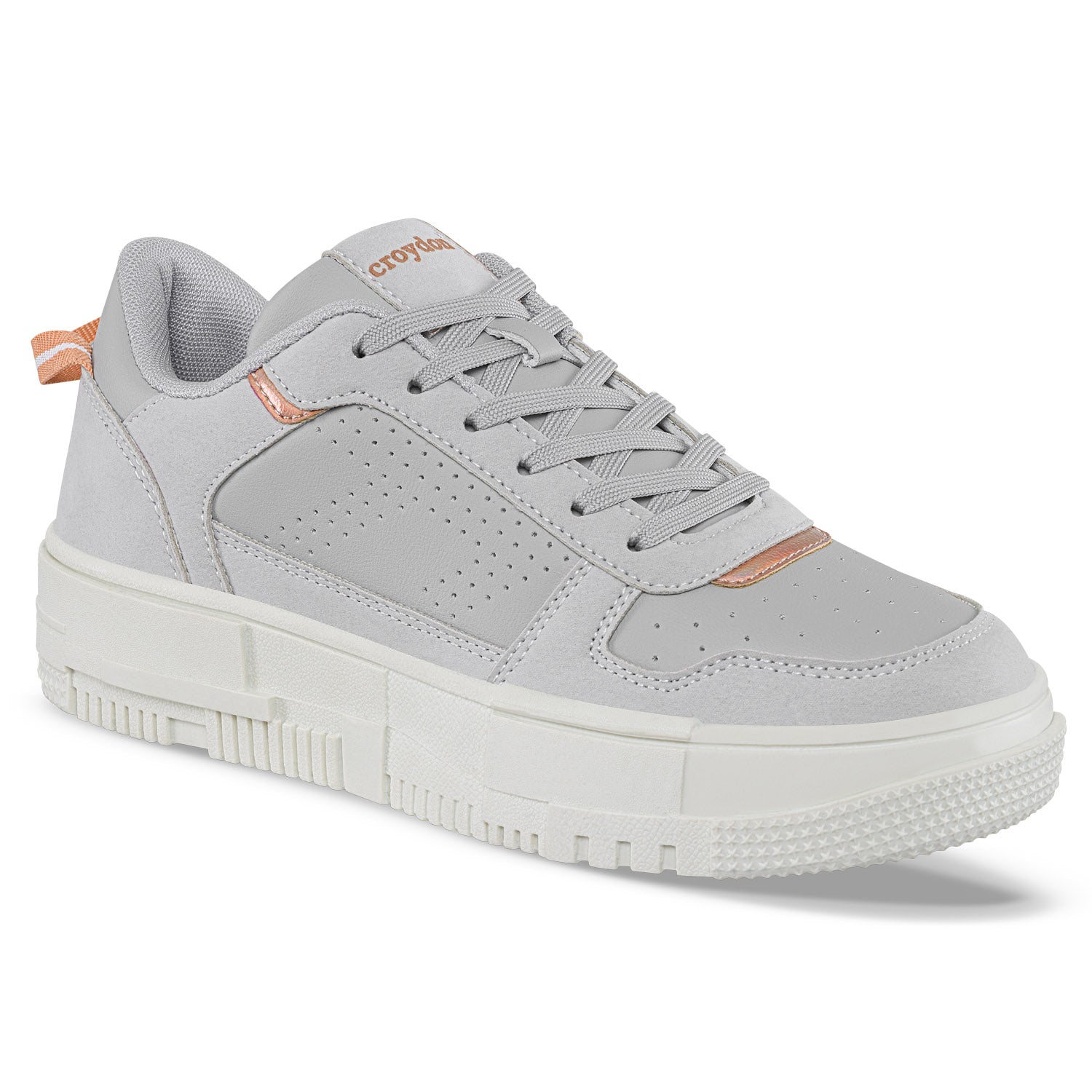Tenis Urbanos Zik Gris Croydon para Mujer