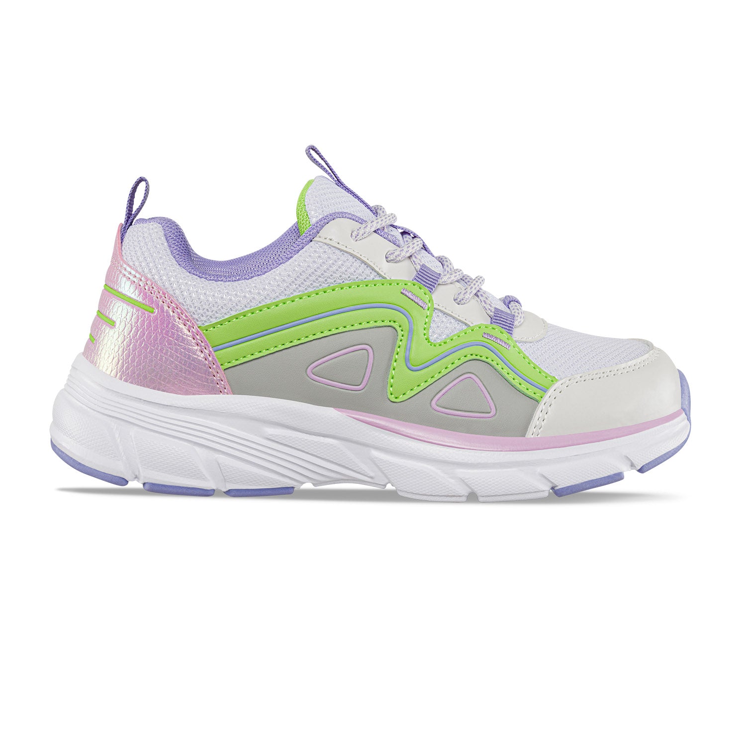 Tenis Urbanos Ajedur Blanco-Mora Los Gomosos para Niña