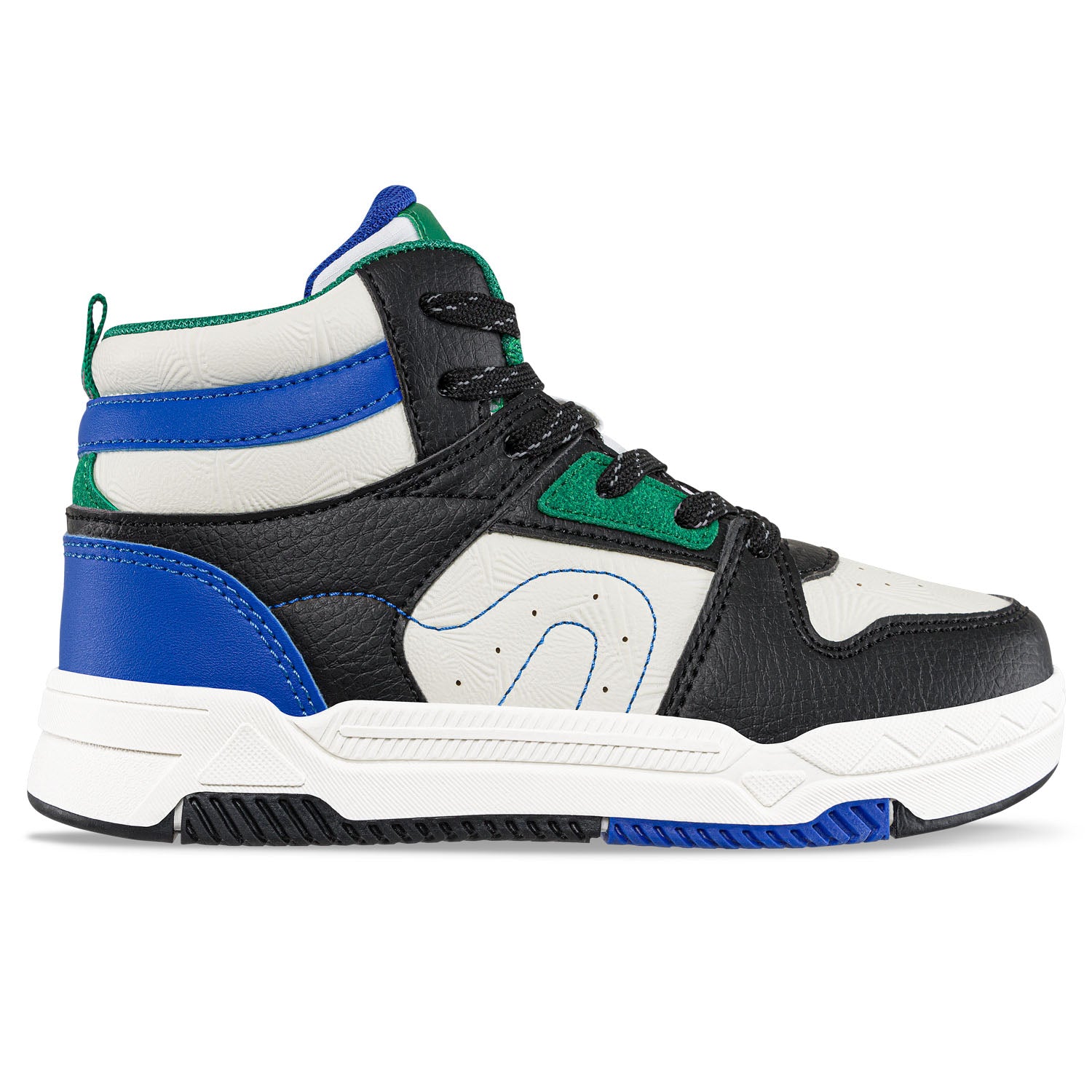 Tenis Urbanos Amfer Negro-Azul Los Gomosos para Niño